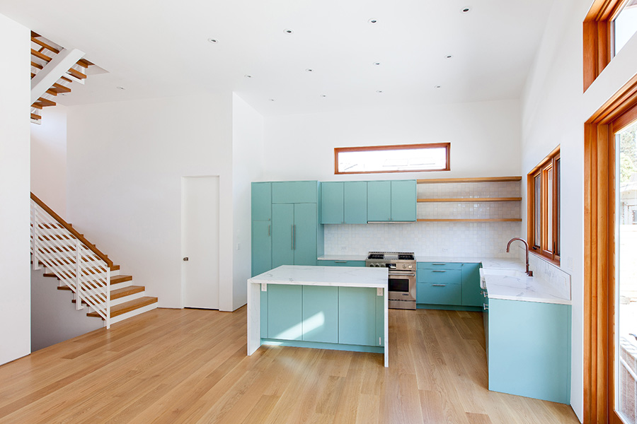 Kitchen of the Raymond Front house